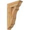 Ekena Millwork Balboa Traditional Rough Sawn Bracket, Western Red Cedar, 6"W x 20"D x 32"H BKT06X20X32BOA01RWR - alternate 1